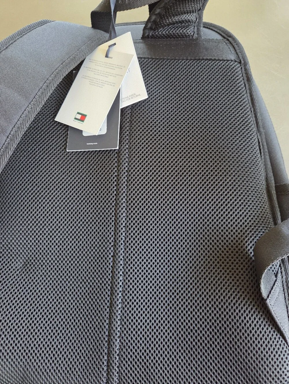 Tommy Hilfiger Signature Tape Zip Pull Backpack NWT $110